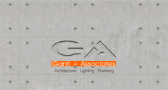 Desktop Screenshot of ganti-associates.com