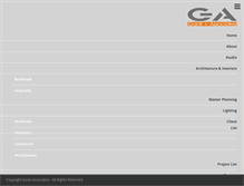 Tablet Screenshot of ganti-associates.com